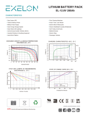 EXELON LİTYUM AKÜ 100AH 24V LIFEPO4