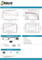 Orbus 12.8V 200Ah Lityum Akü