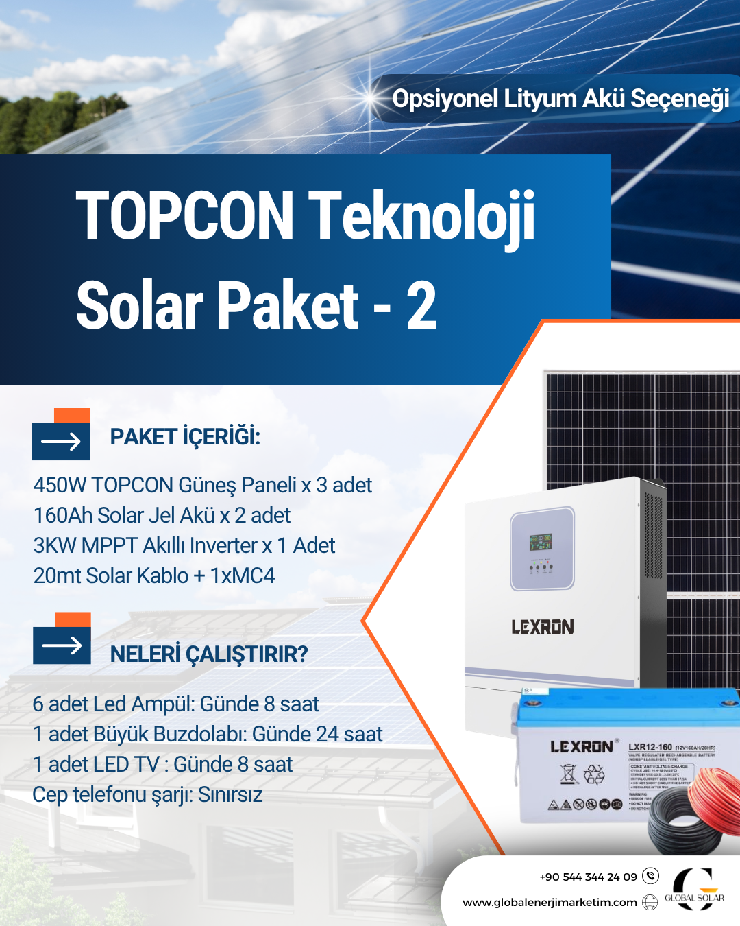 TOPCON TEKNOLOJİ SOLAR PAKET - 2