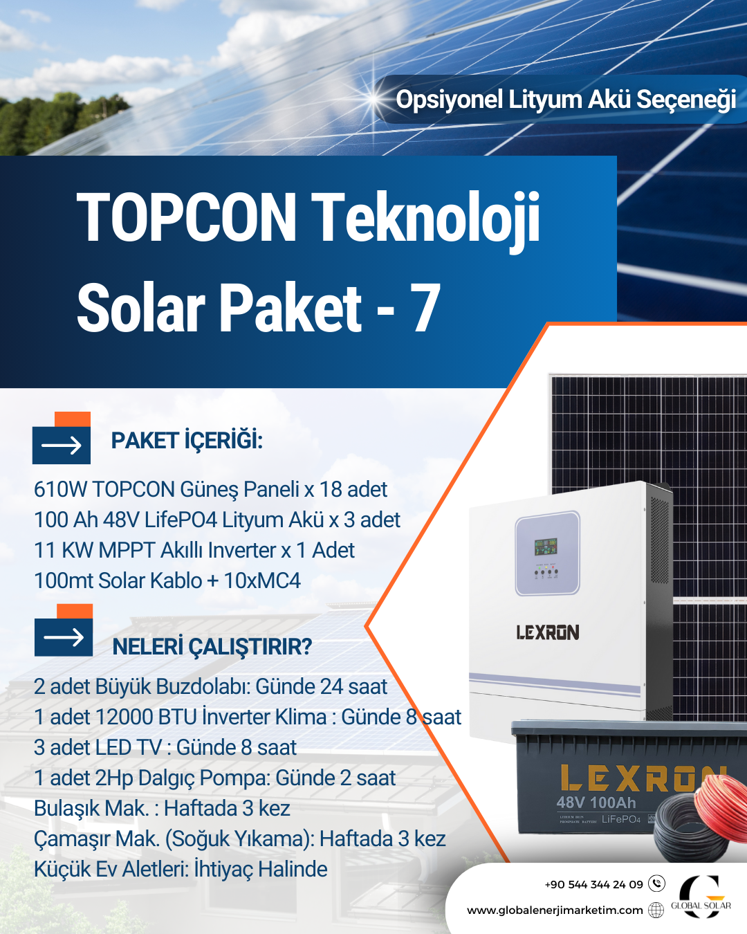 TOPCON TEKNOLOJİ SOLAR PAKET KLİMALI - 7