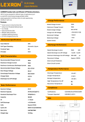 LEXRON 314AH 51.2V PREMİUM SERİSİ LİTYUM BATARYA