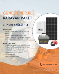 KARAVAN PAKET SİSTEMLERİ - LİTYUM PAKET 3