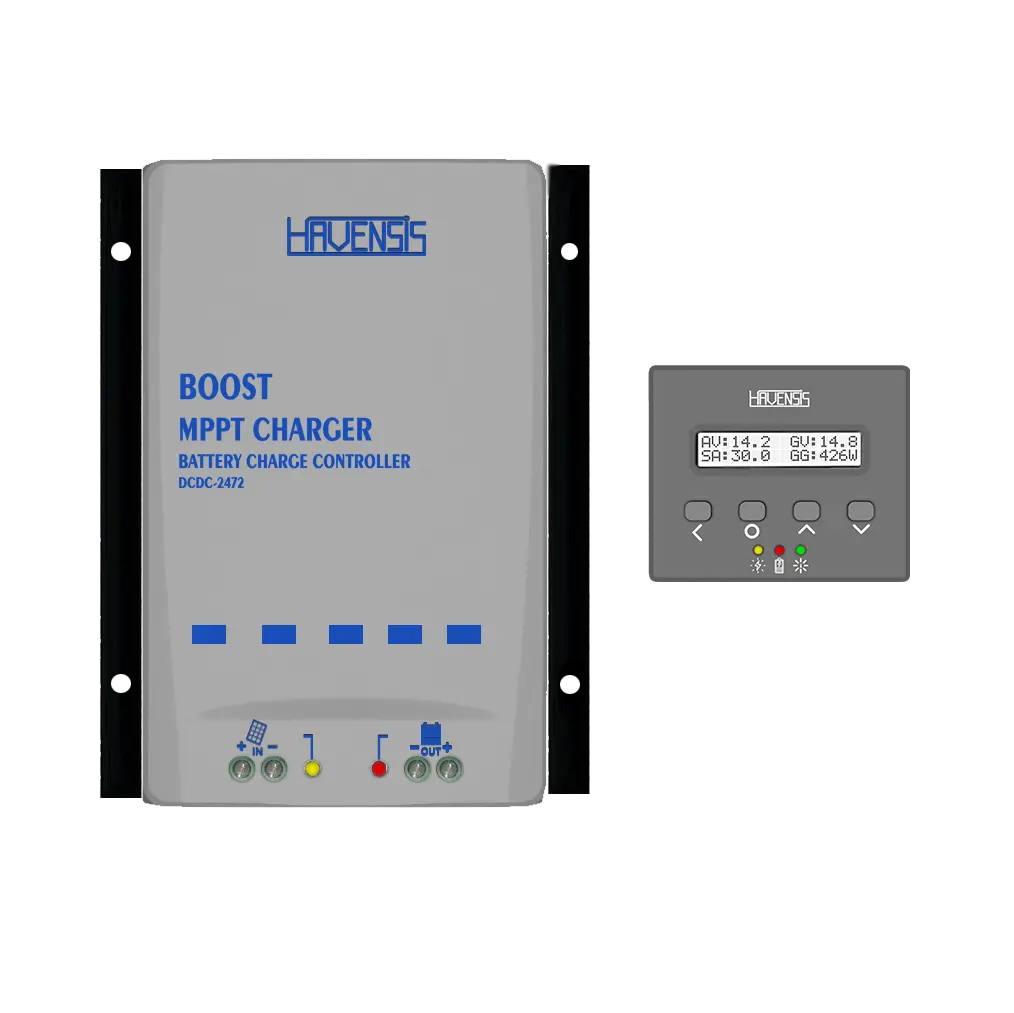HAVENSİS BOOST MPPT 24V - 72V AKÜ ŞARJI İÇİN ELEKTRİKLİ BİSİKLET AKÜ İÇİN SOLAR ŞARJ CİHAZI