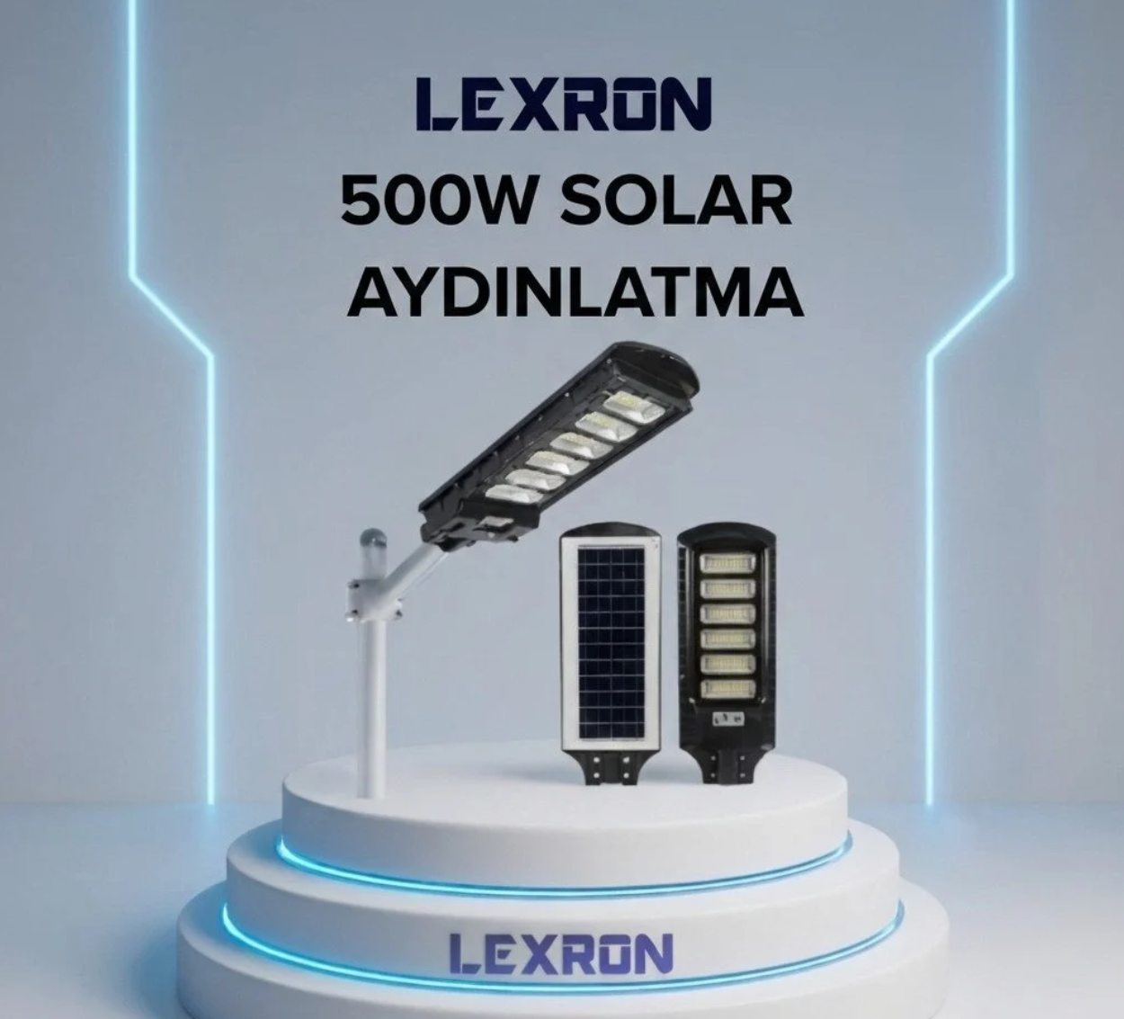 LEXRON 500W SOLAR AYDINLATMA
