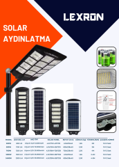 LEXRON 500W SOLAR AYDINLATMA