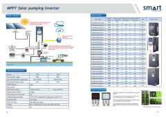 SMART 5.5HP 4kW (3x220V) MONOFAZE SOLAR POMPA INVERTERİ