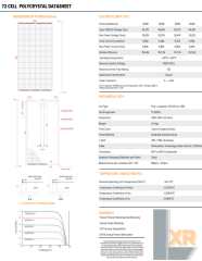 LEXRON 350W POLYKRISTAL GÜNEŞ PANELİ