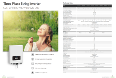 DEYE 5KW ON-GRİD TRİFAZE İNVERTER