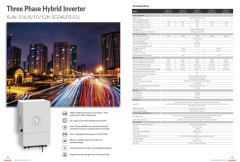 DEYE 8KW HİBRİT TRİFAZE İNVERTER LV