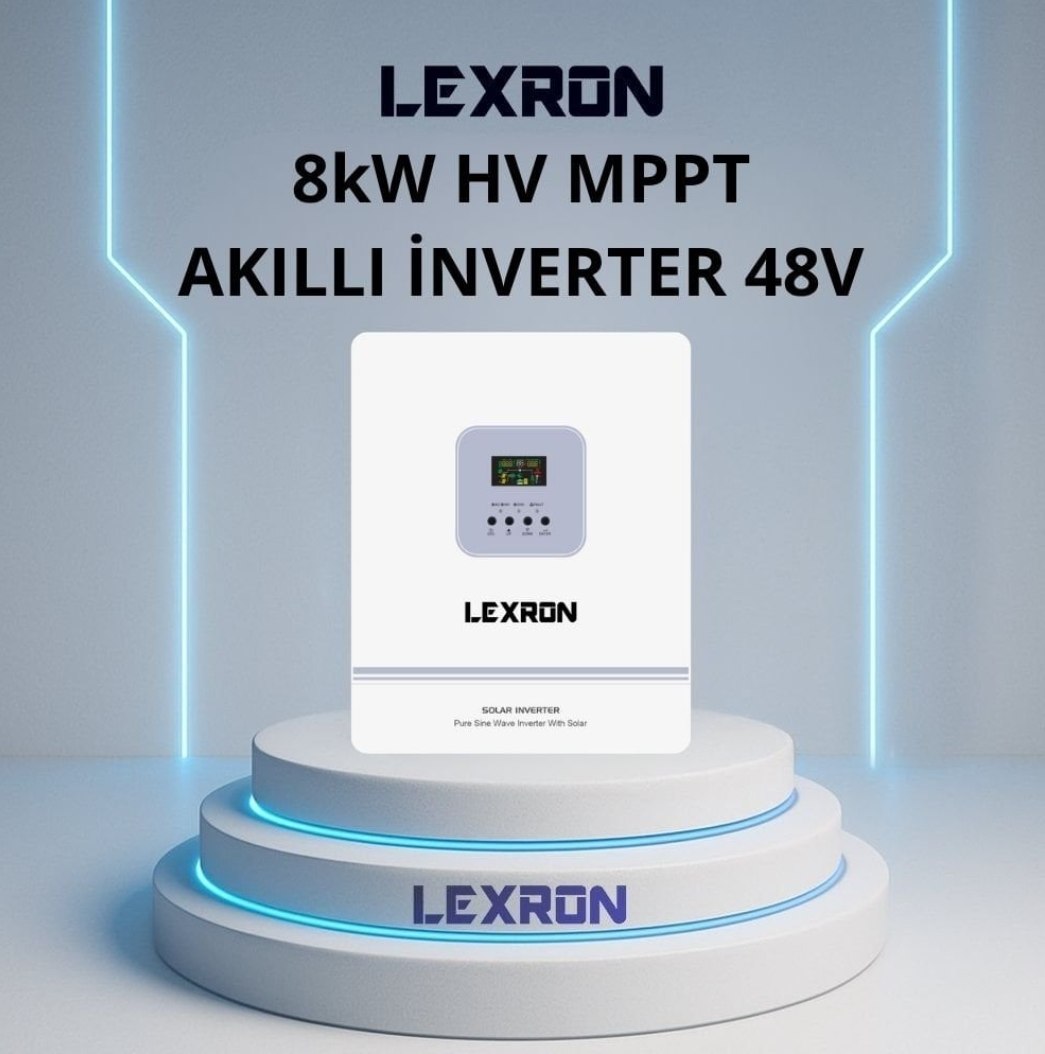 LEXRON 8KW HV MPPT AKILLI İNVERTER 48V