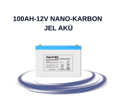 PANTEC 100AH-12V NANO-KARBON JEL AKÜ