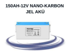 PANTEC 150AH-12V NANO-KARBON JEL AKÜ