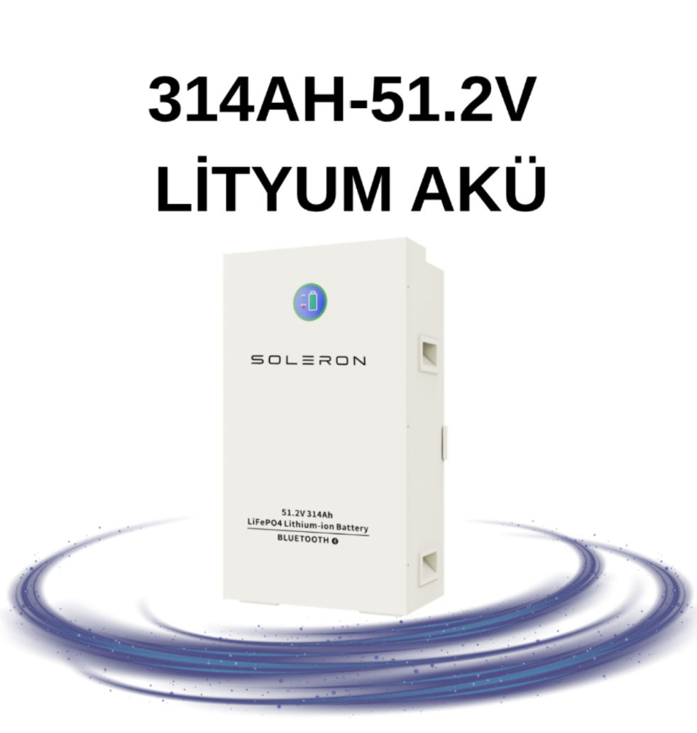 SOLERON 314AH-51.2V LİTYUM AKÜ