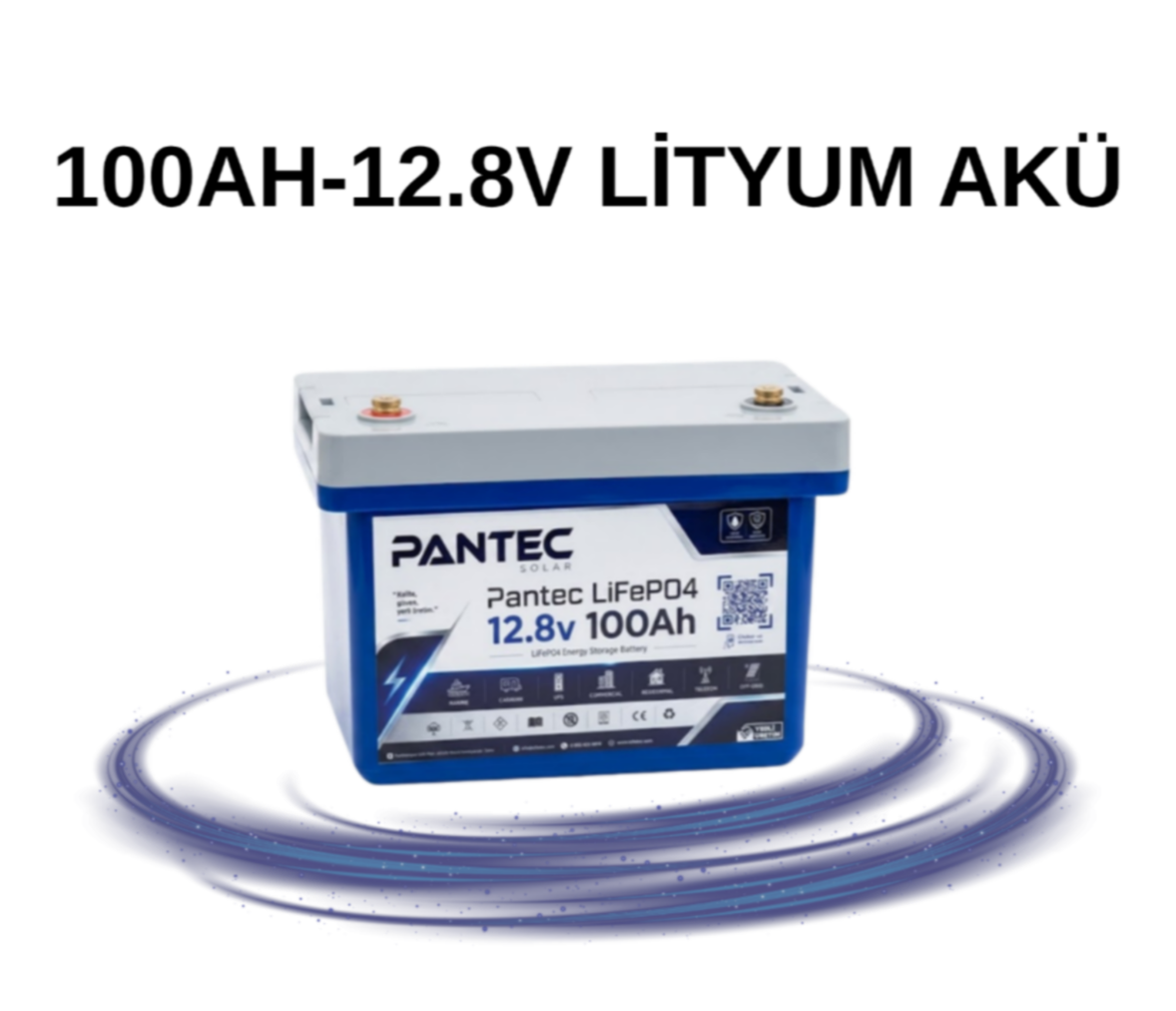 PANTEC 100AH-12.8V LİTYUM AKÜ