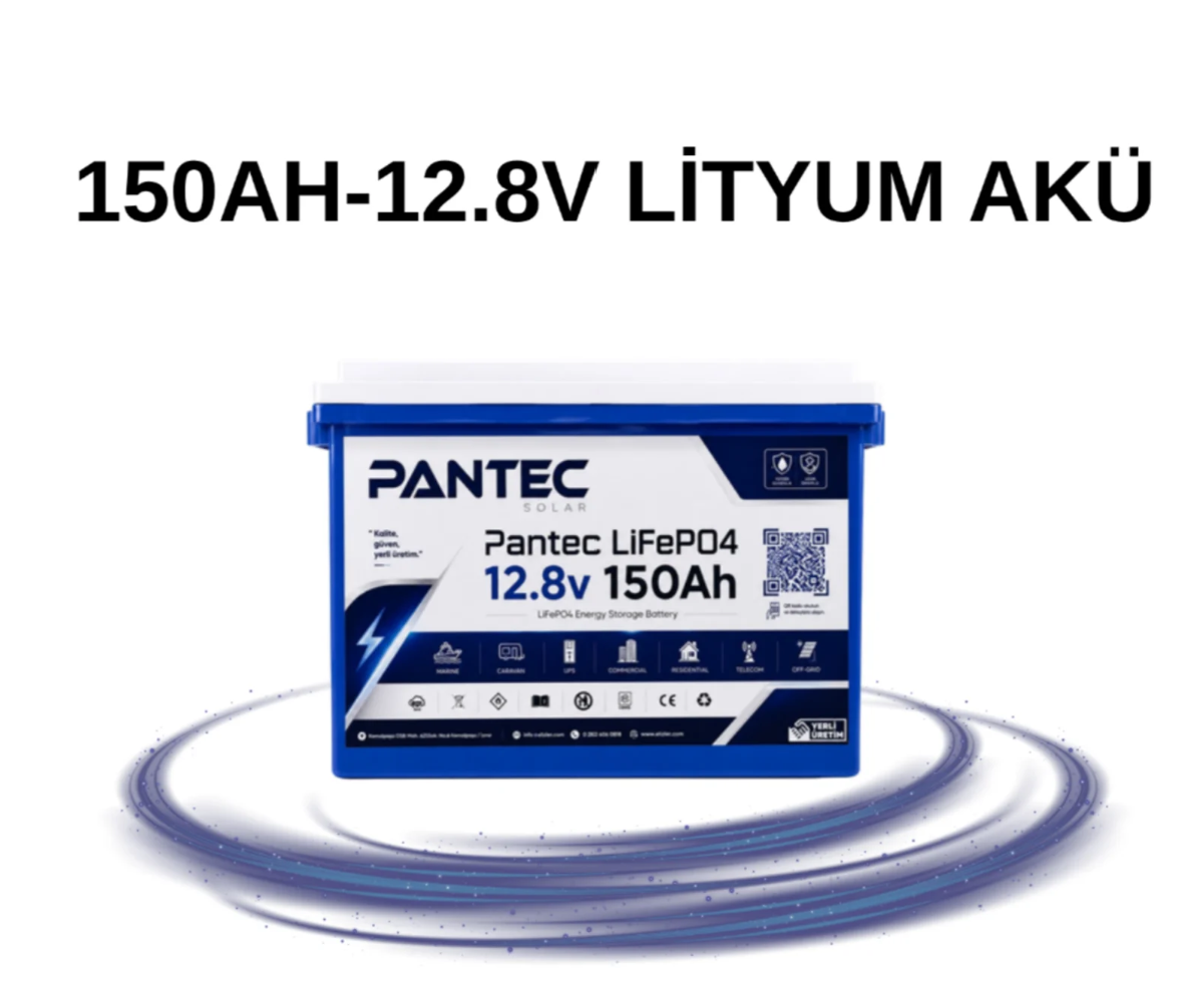 PANTEC 150AH-12.8V LİTYUM AKÜ