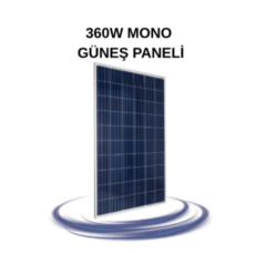 SOLERON 360W MONO GÜNEŞ PANELİ