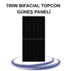SOLERON 700W BIFACIAL TOPCON GÜNEŞ PANELİ