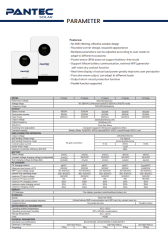 PANTEC 1.6KW HV MPPT AKILLI İNVERTER 12V