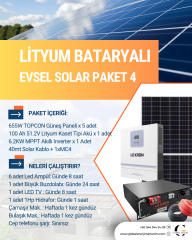 LİTYUM BATARYALI VİLLA - BAĞ EVİ PAKETLERİ - 4